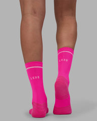 Neon Pink-White