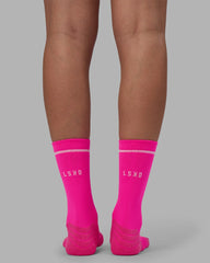 Neon Pink-White