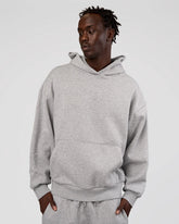 MVP Oversized Hoodie - Lt Grey Marl | Official Brand Store