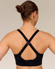 Accelerate Graphic Sports Bra - Black-Radiate | Official Brand