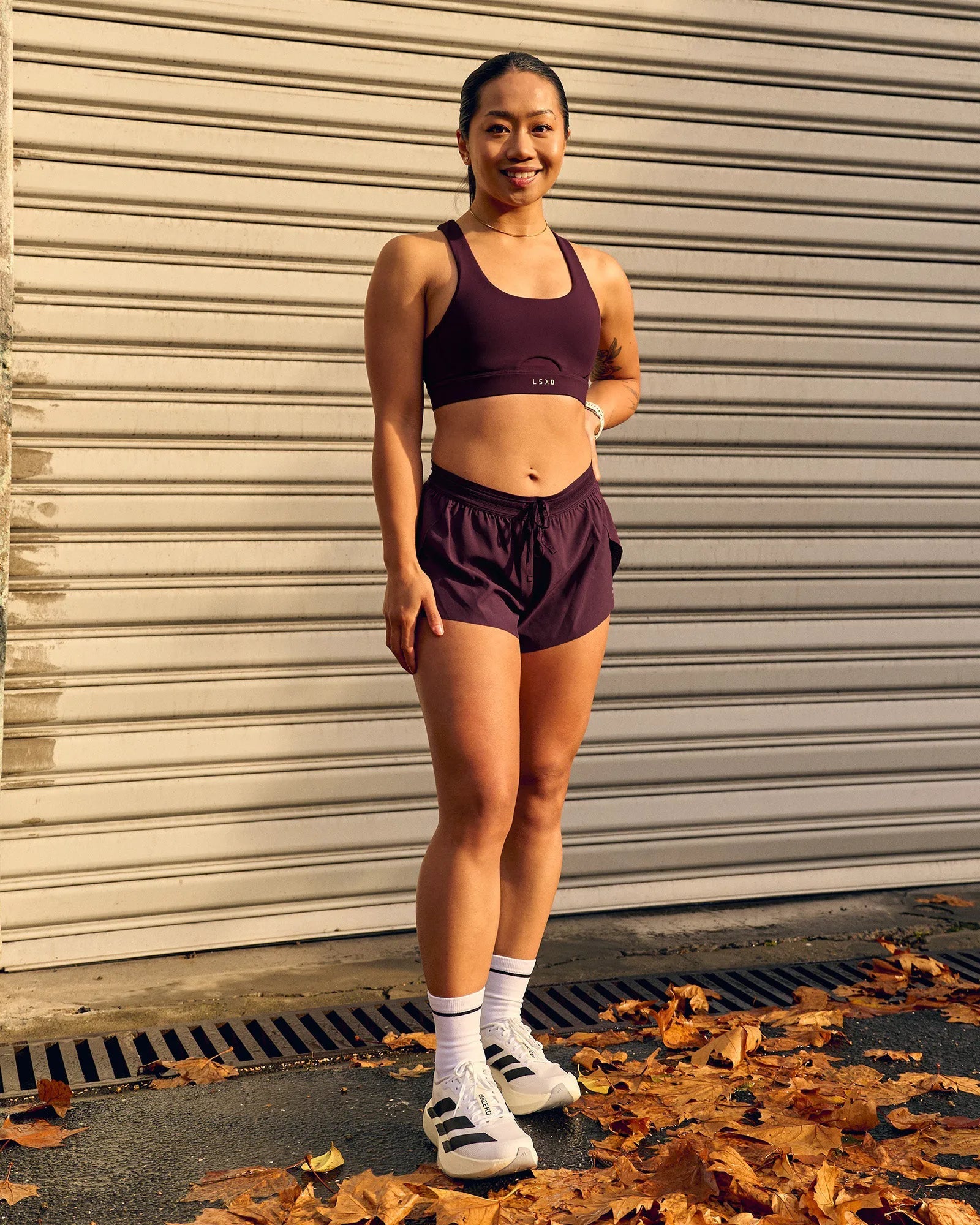 Fast-Track Sports Bra - Cherry Lacquer