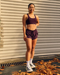 Fast-Track Sports Bra - Cherry Lacquer