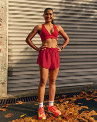 Stamina Sports Bra - Scarlet