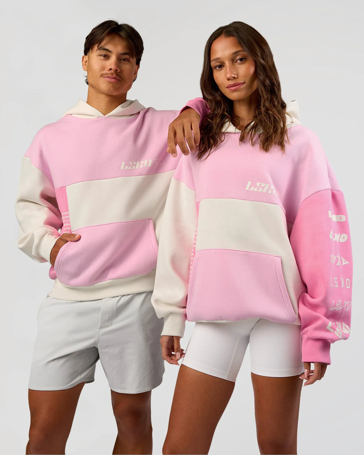 Off White-Marshmallow-Pink