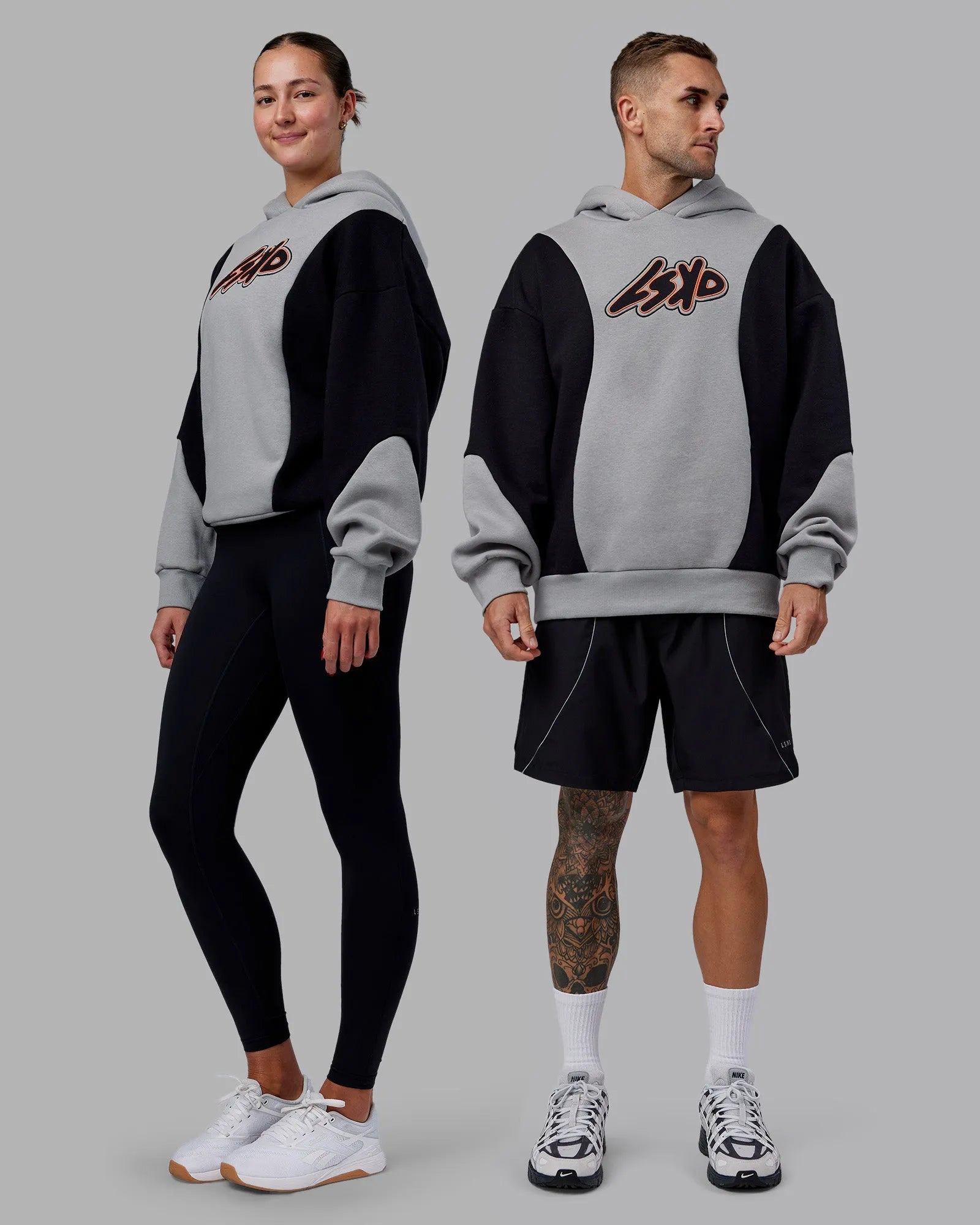 Circular Grey - Black