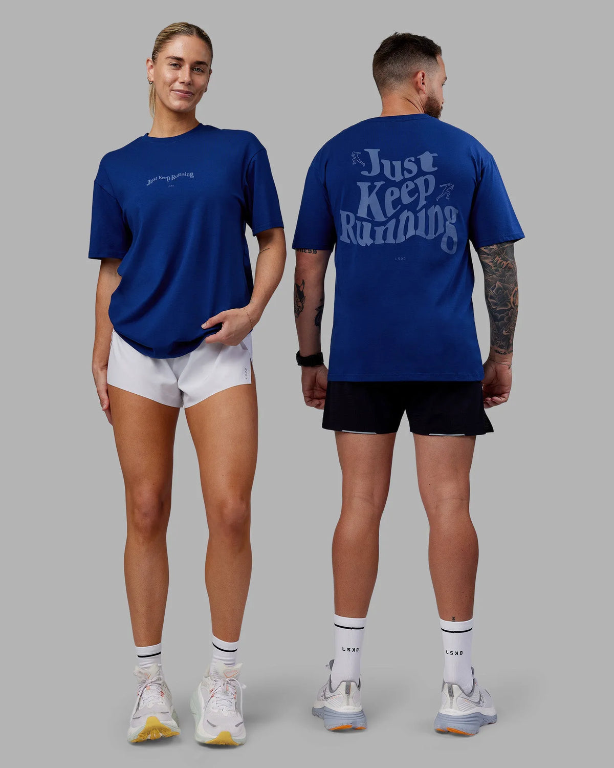 Midnight Blue-Light Blue
