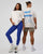 Off White-Electric Indigo