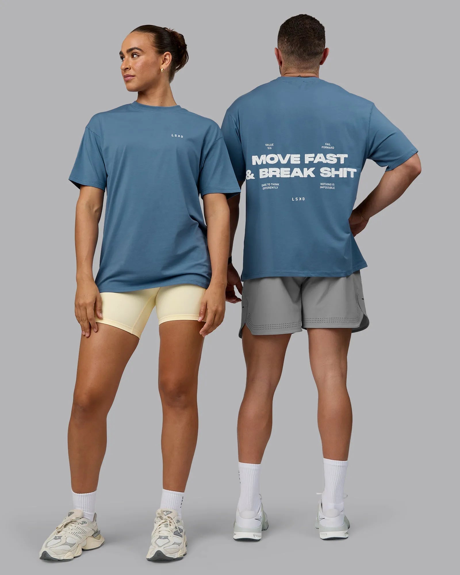 Elemental Blue-Off White