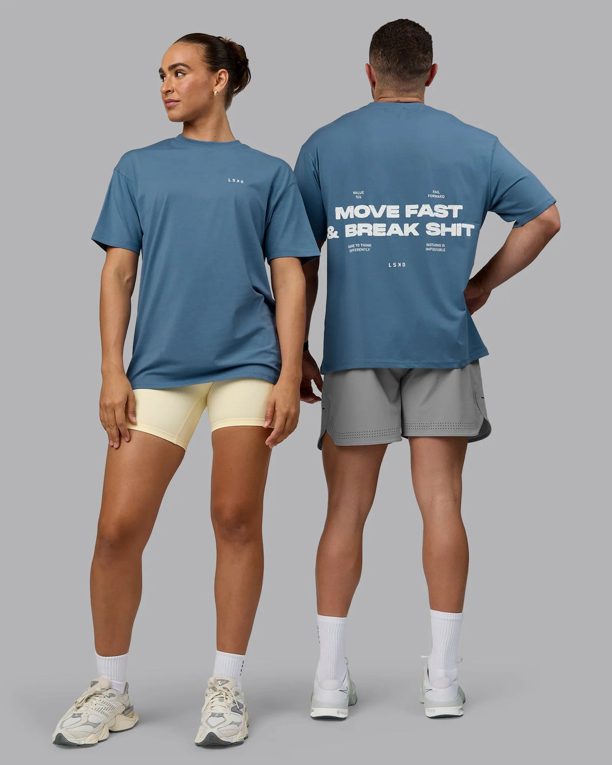 Elemental Blue-Off White