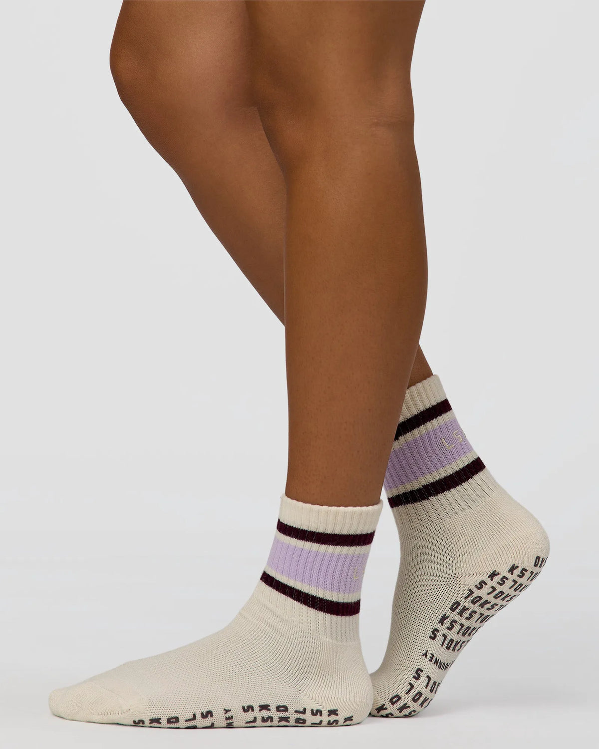 Off White-Pale Lilac