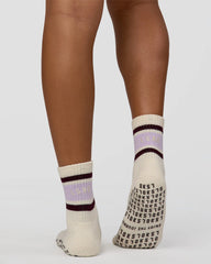 Off White-Pale Lilac