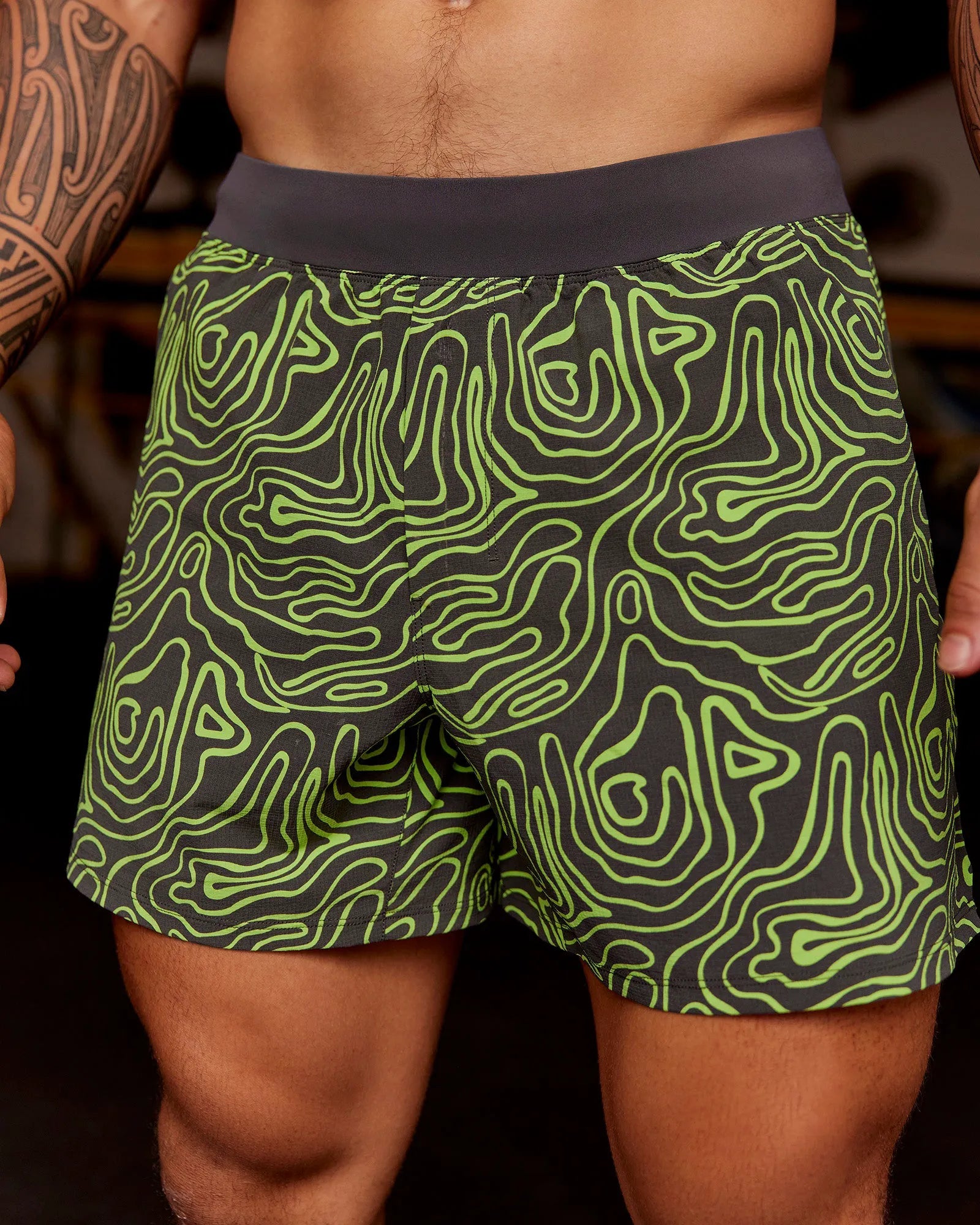 Friction Print Hyper Green
