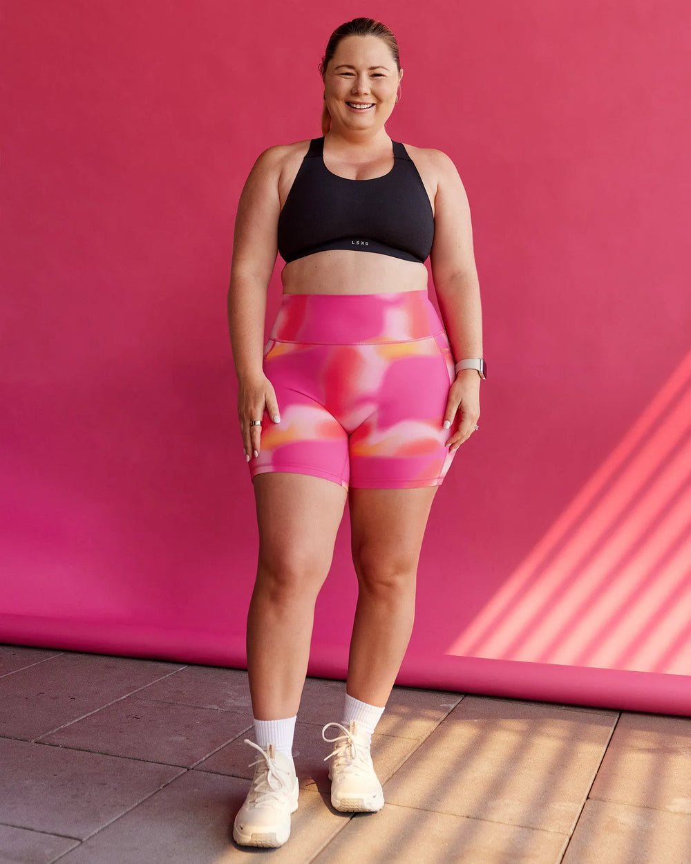 Pink Glow Print