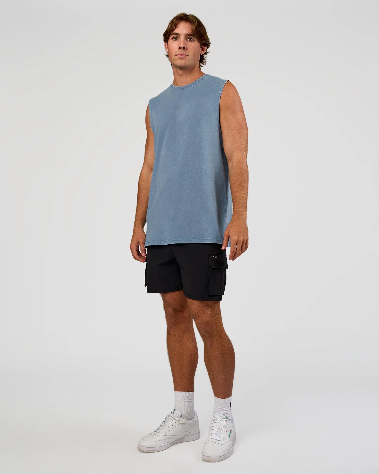 Elemental Blue Washed