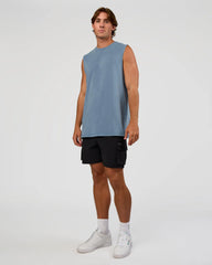 Elemental Blue Washed