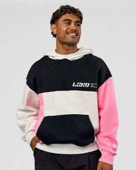Caviar-Candy Pink-Grey Marl