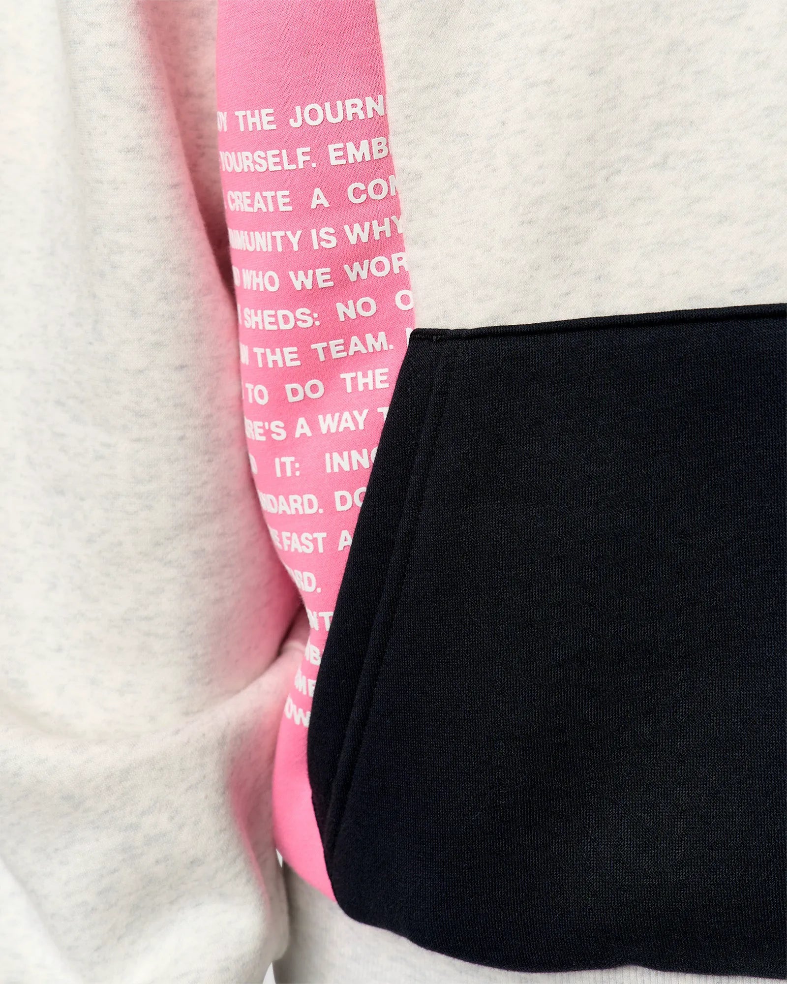 Caviar-Candy Pink-Grey Marl