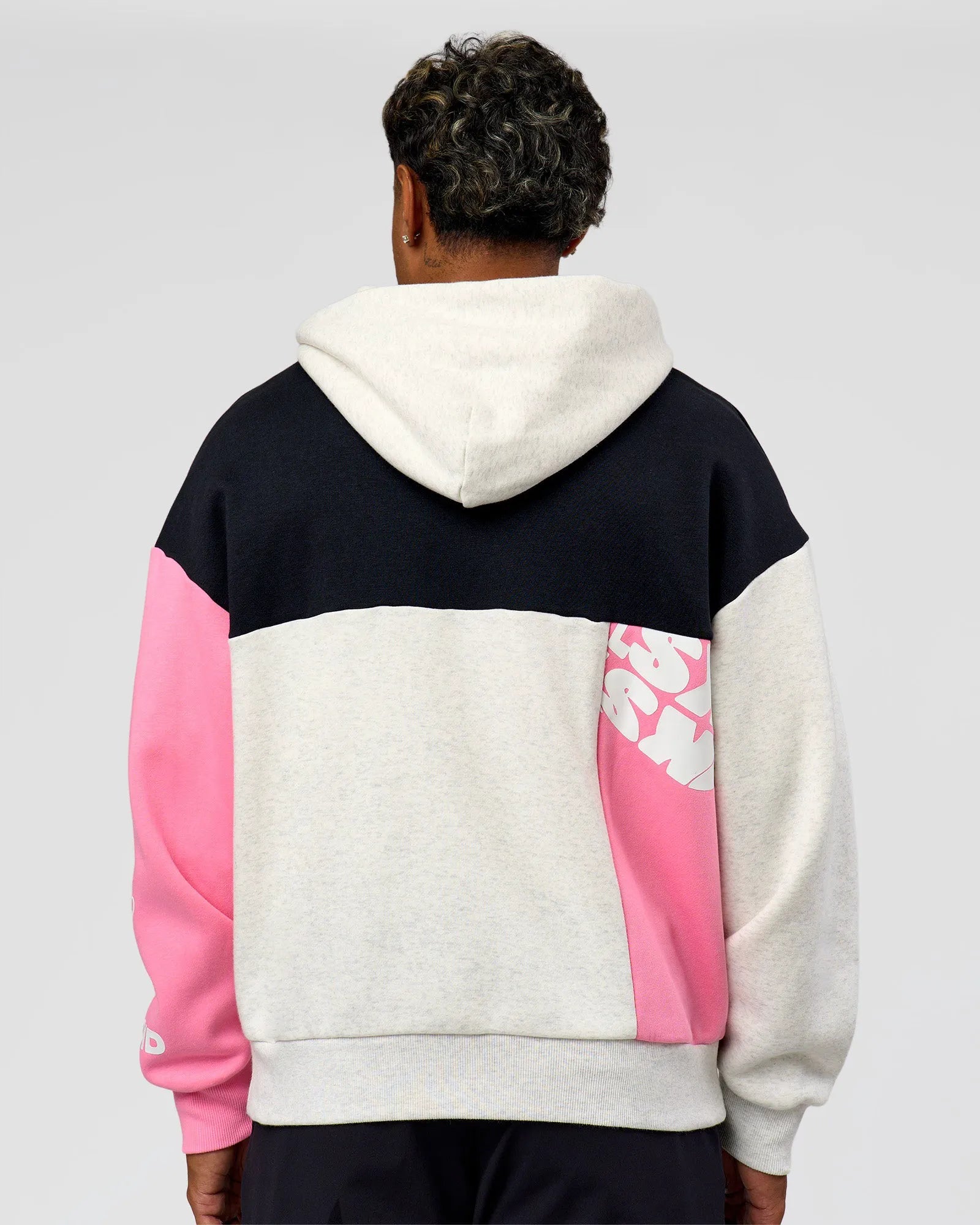 Caviar-Candy Pink-Grey Marl