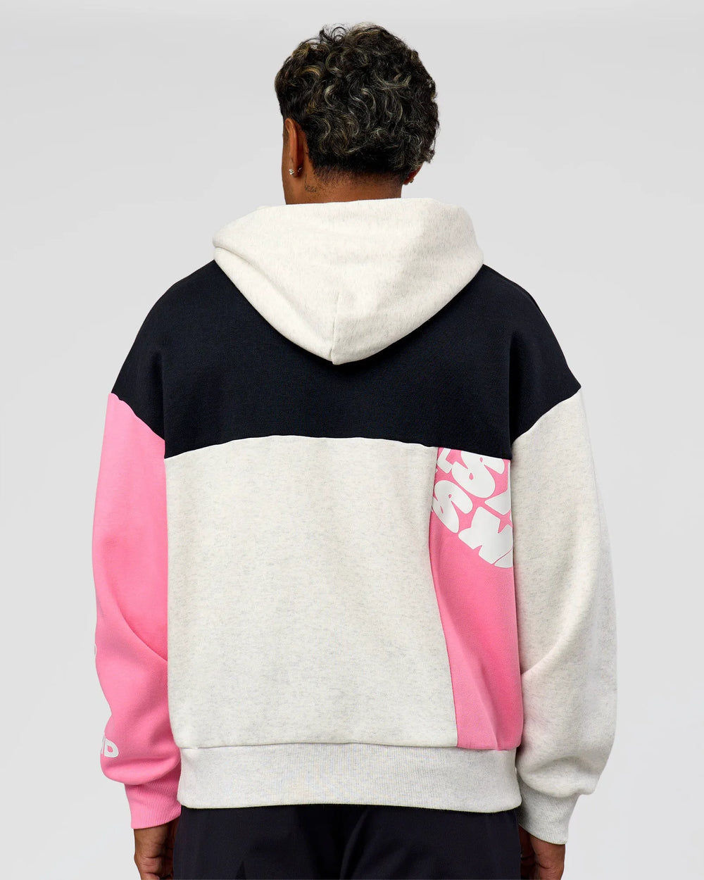 Caviar-Candy Pink-Grey Marl