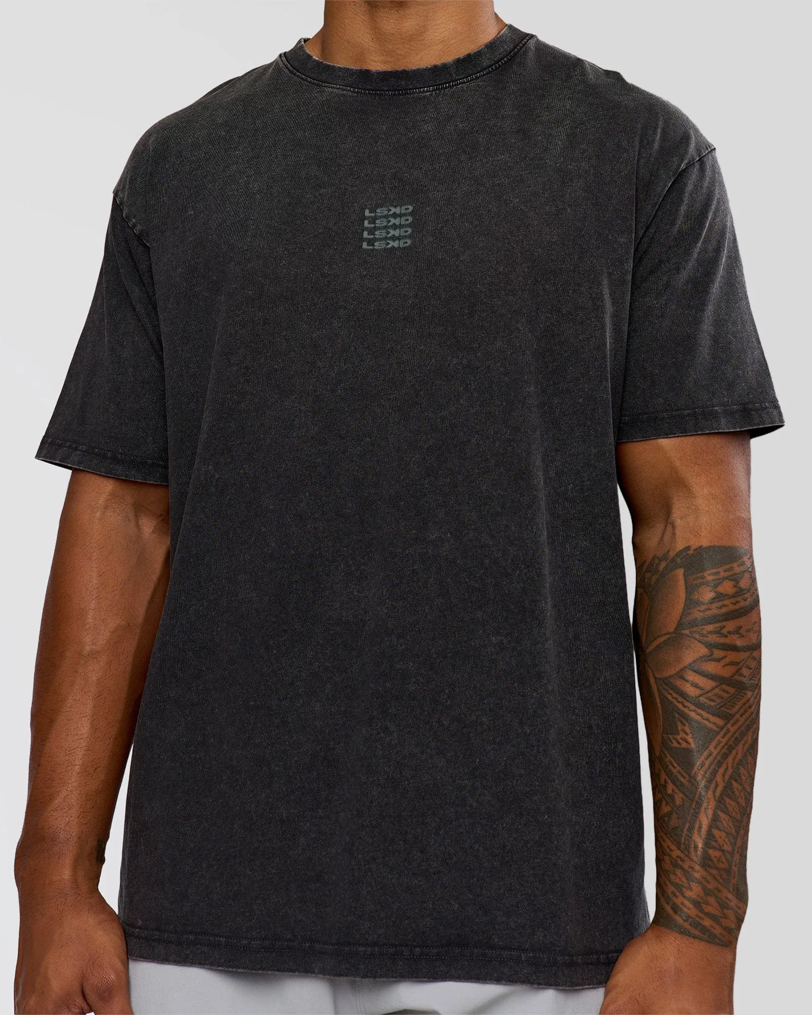 Black Washed-Carbon Green