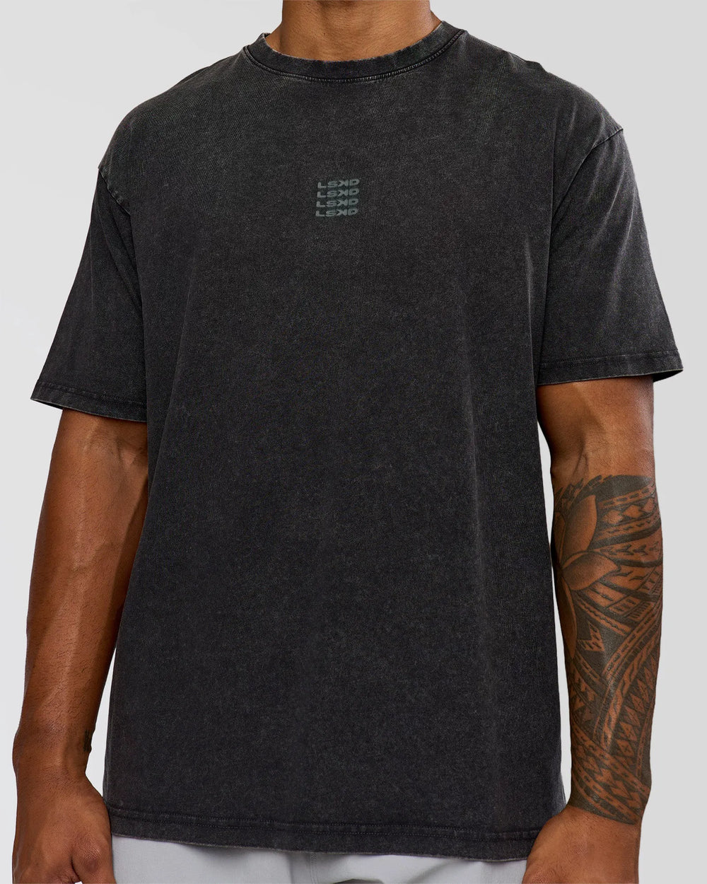 Black Washed-Carbon Green