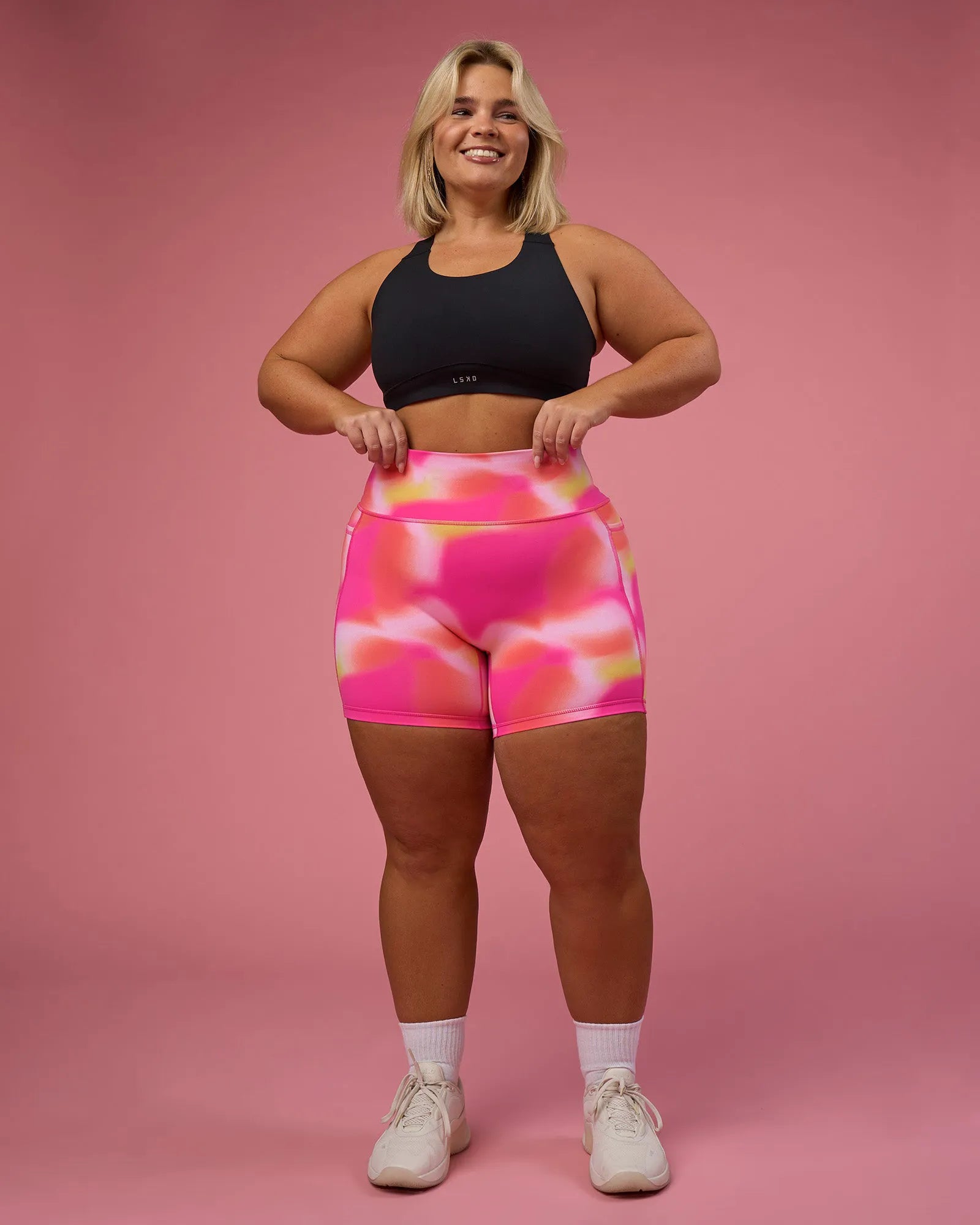 Pink Glow Print