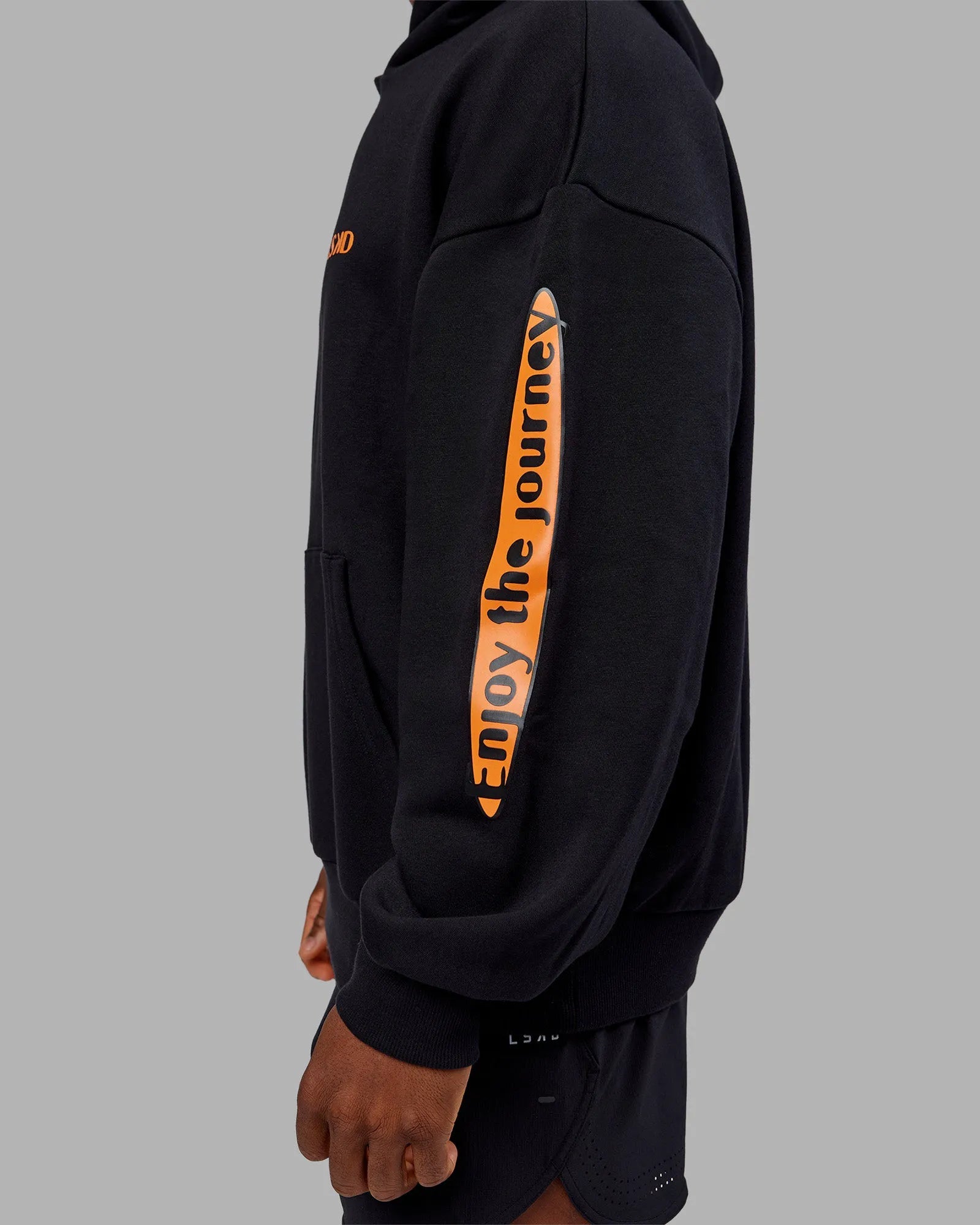 Black-Vibrant Orange
