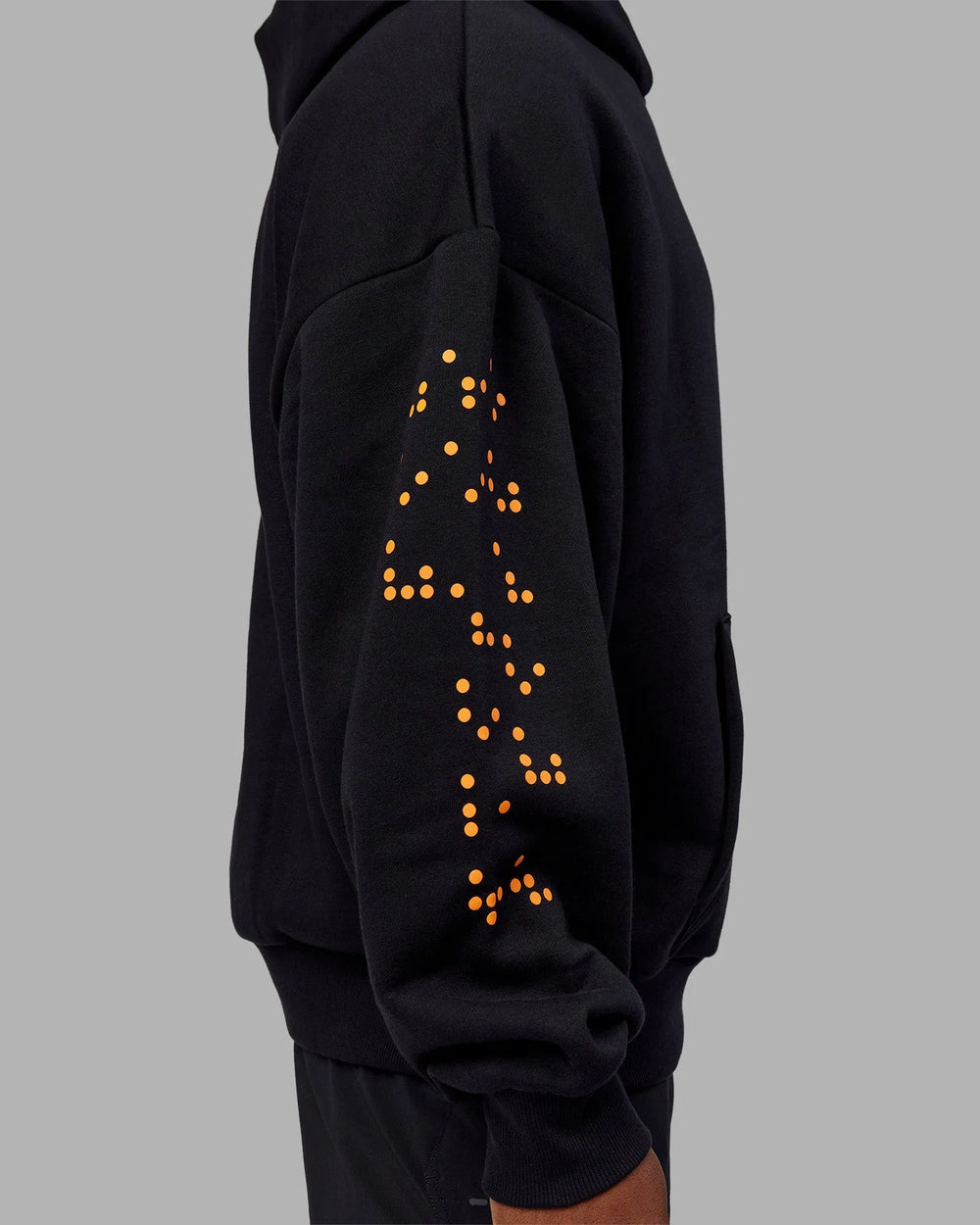 Black-Vibrant Orange