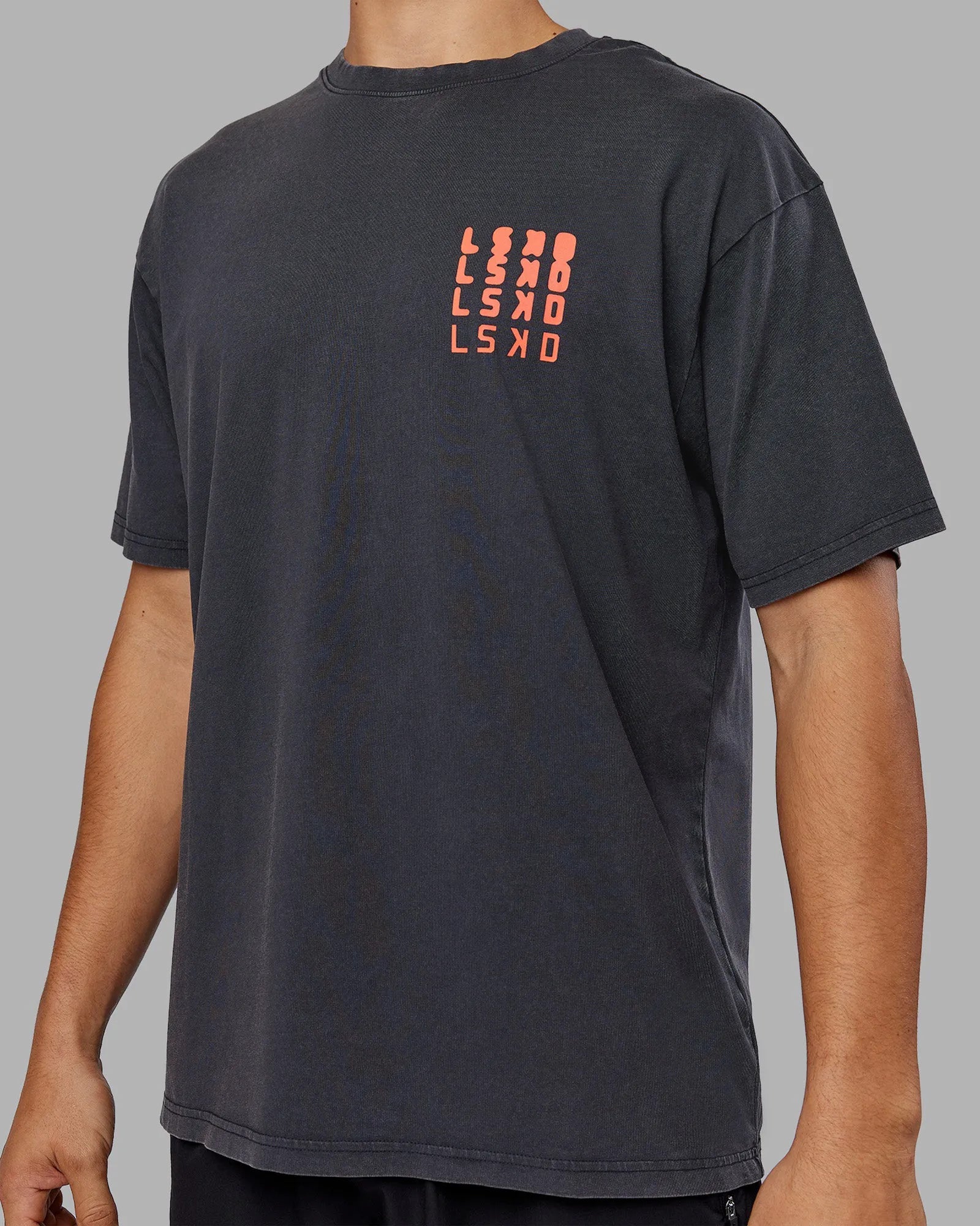 Black Washed-Ultra Orange