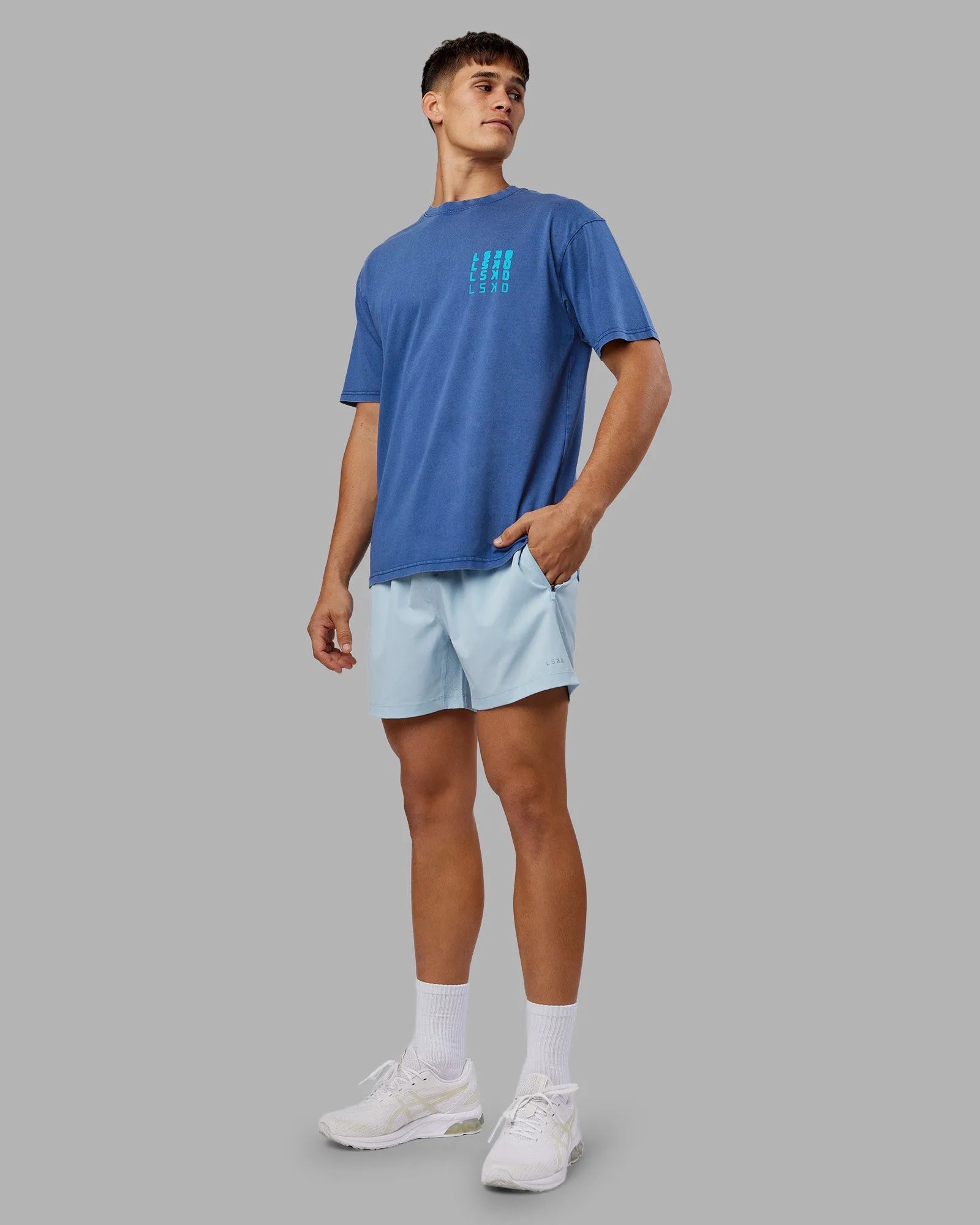 Midnight Blue Washed-Blue