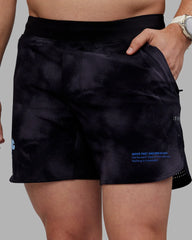 Black Washed-Blue