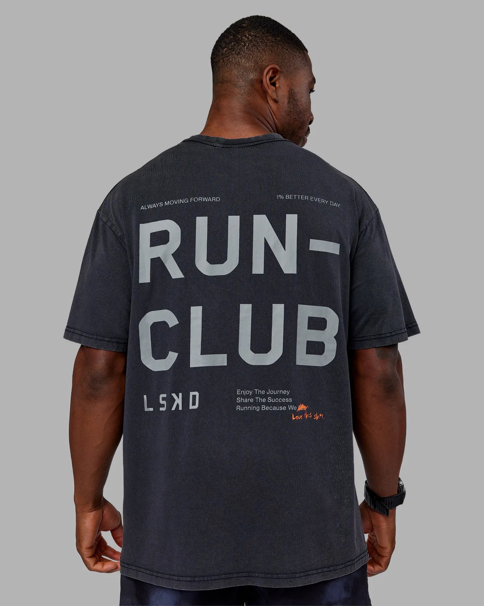 Black Washed-Circular Gray