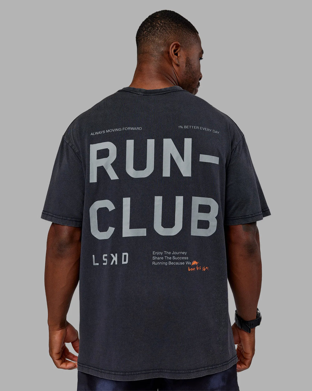 Black Washed-Circular Gray