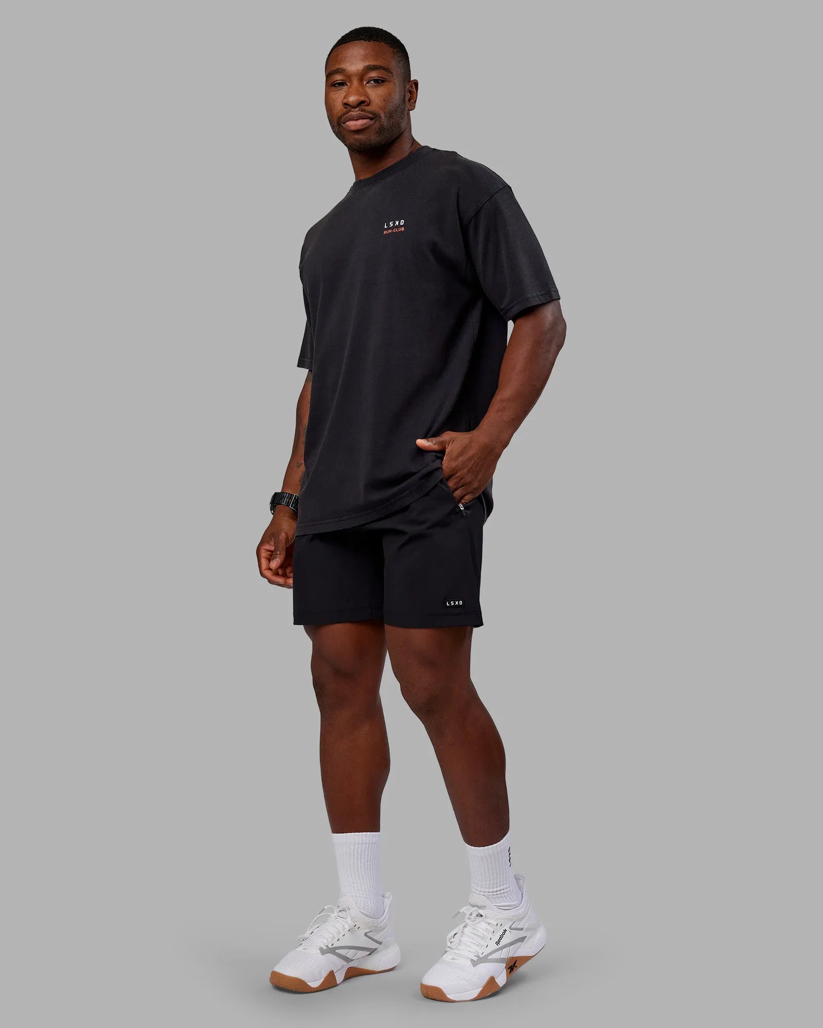Washed Black-Ultra Orange