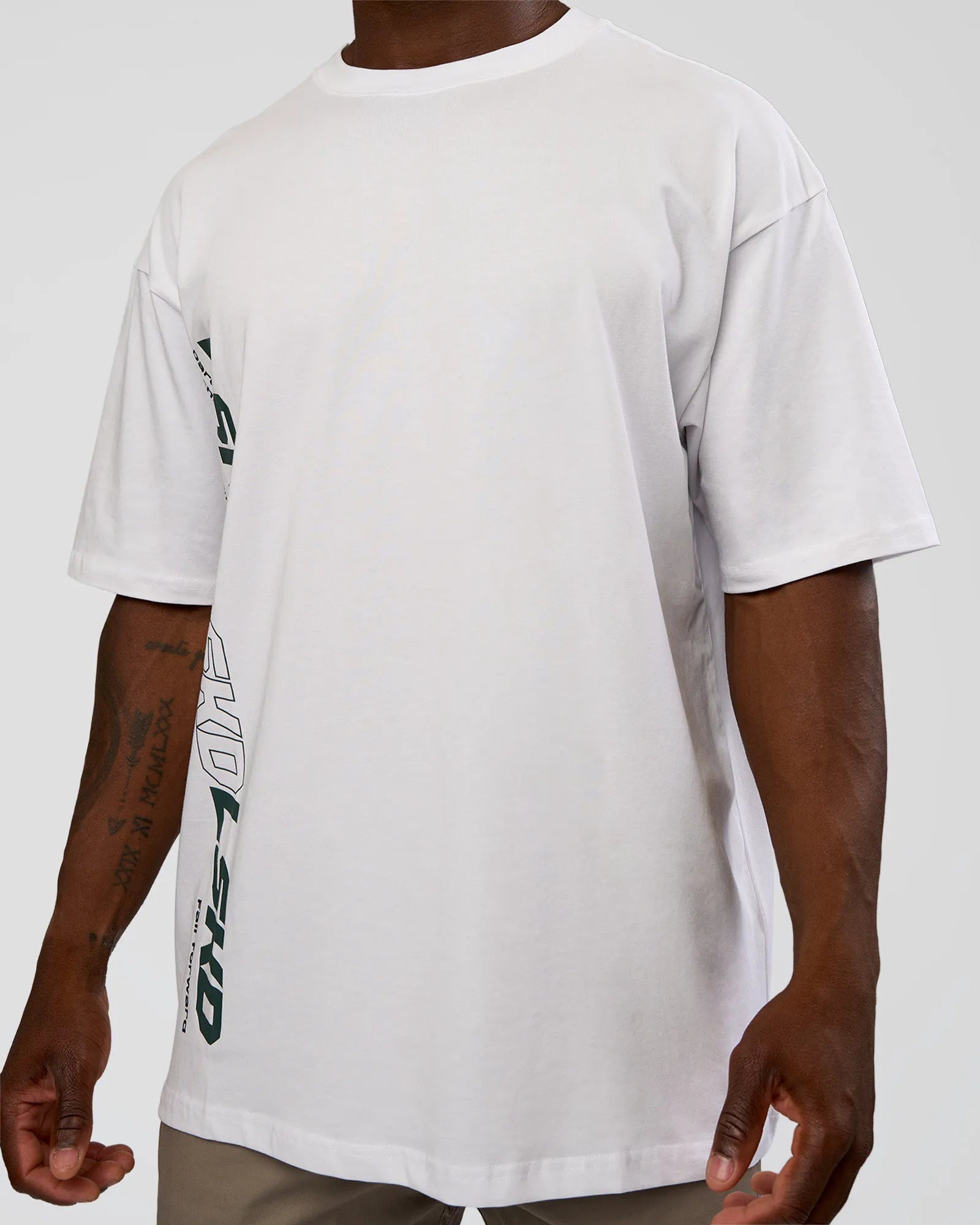 White-Vital Green