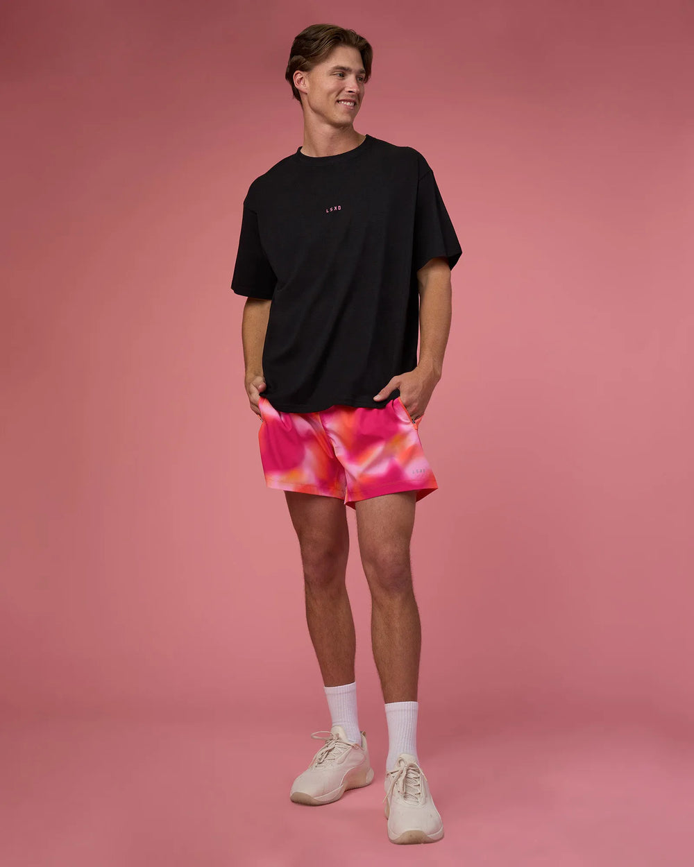 Pink Glow Print