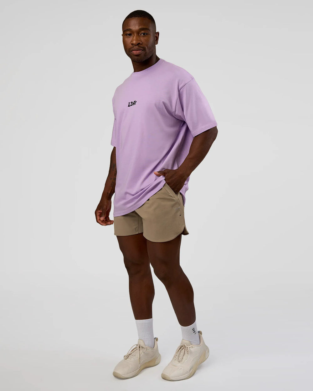 Pale Lilac-Black