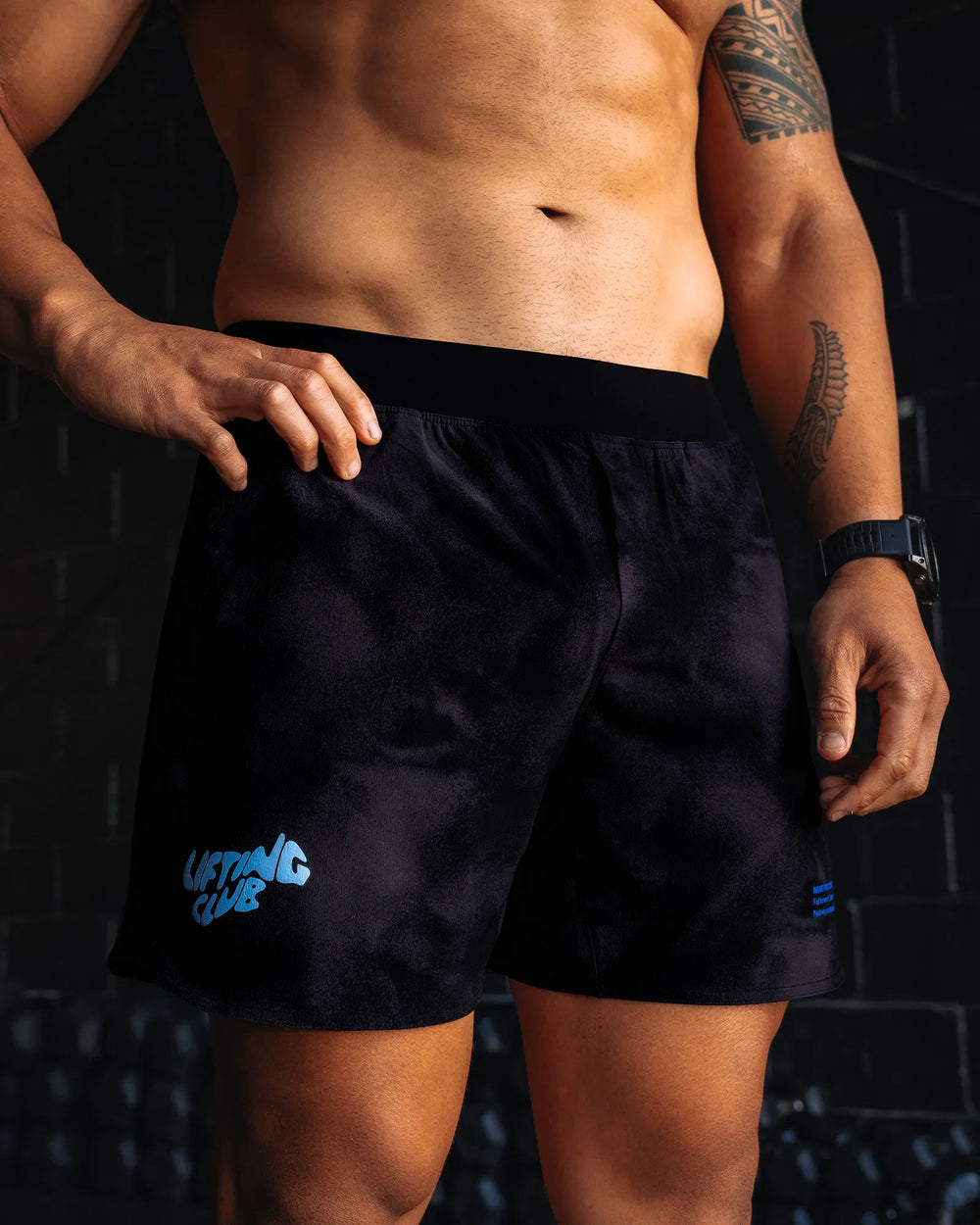 Black Washed-Blue