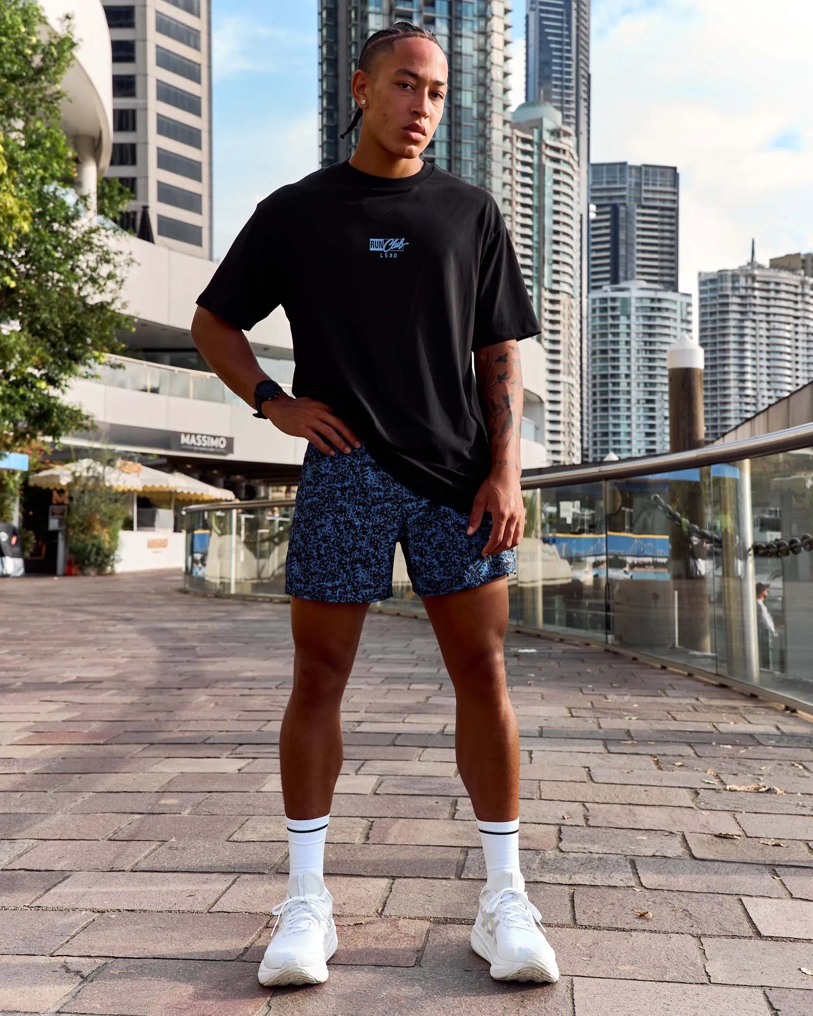 Energy Print Palace Blue