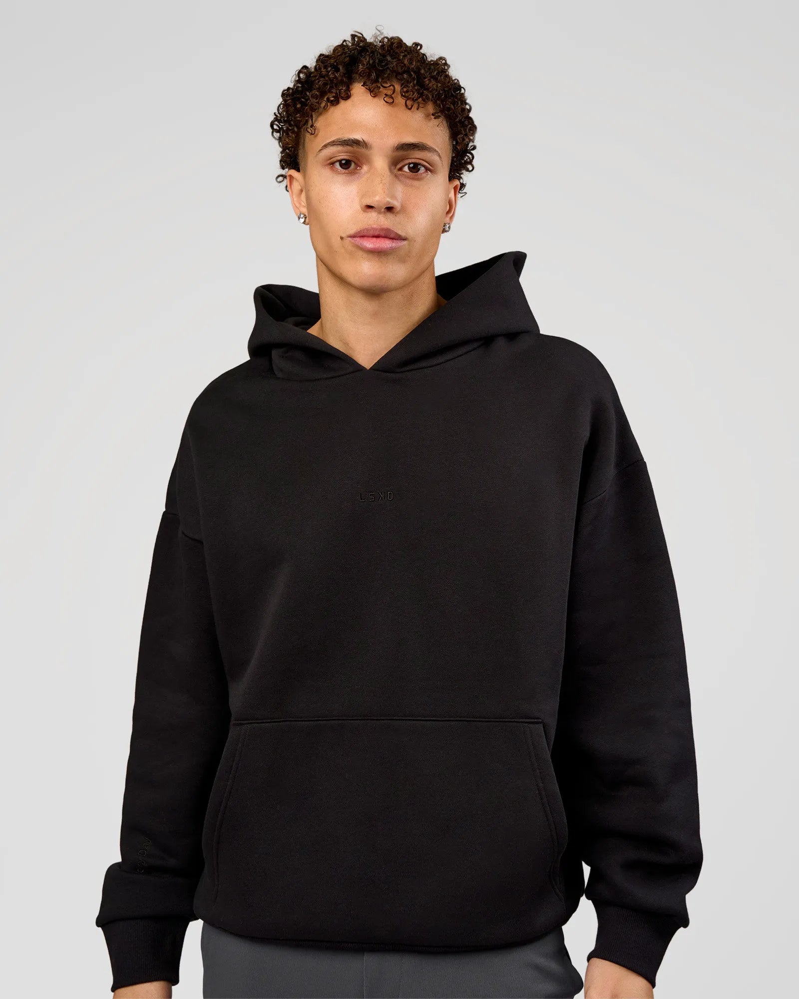 Base Oversized Hoodie - Black