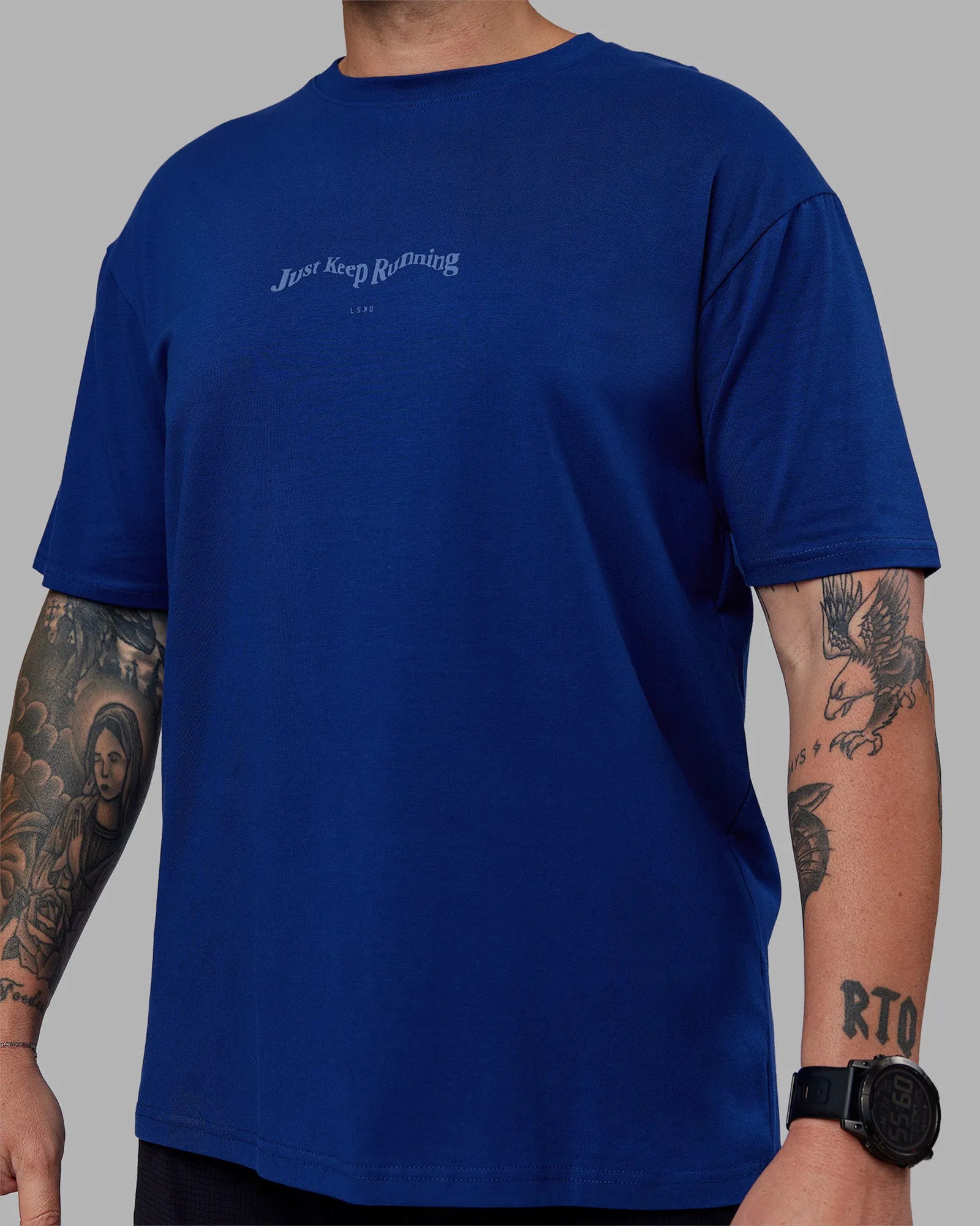 Midnight Blue-Light Blue