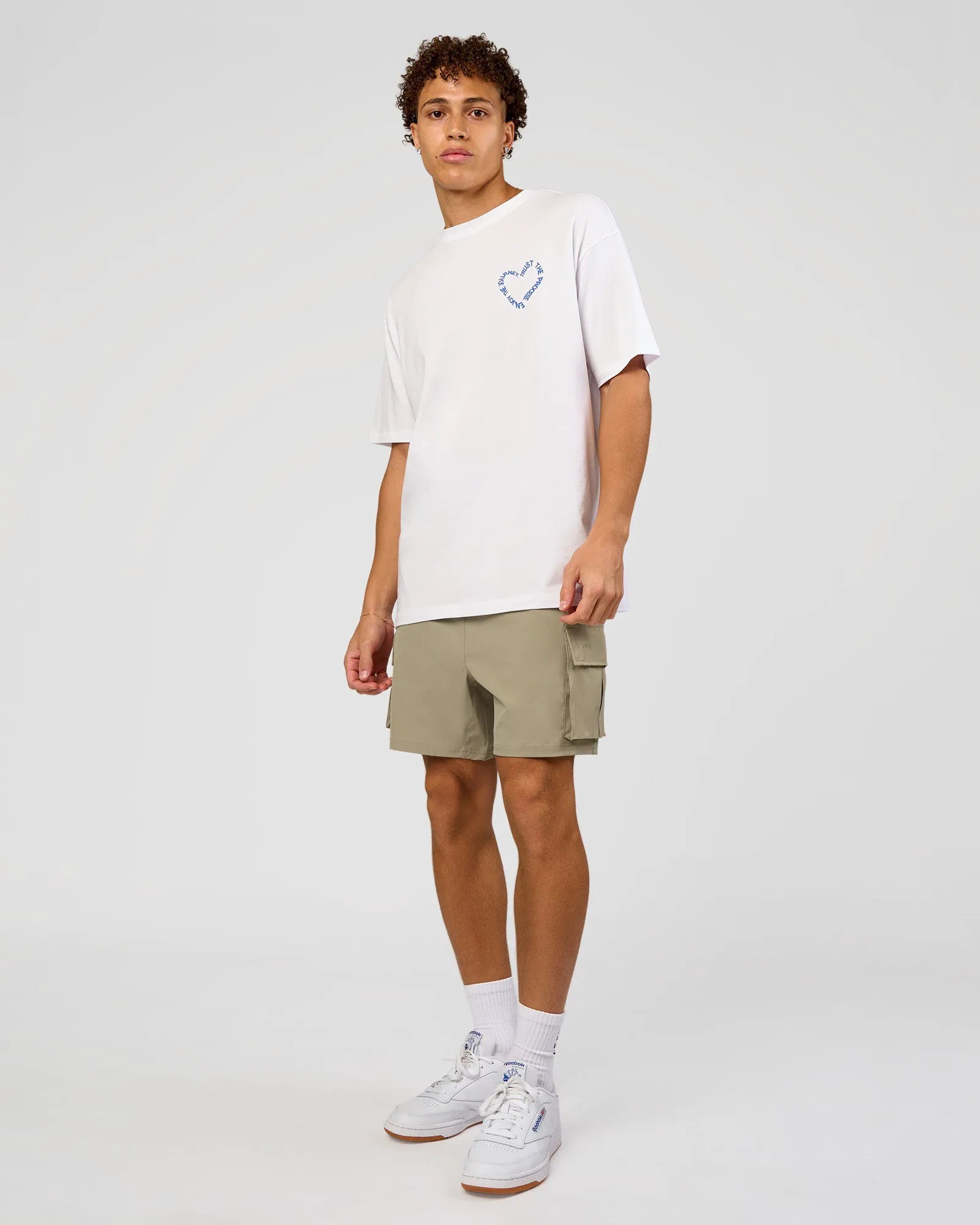 White-Electric Indigo