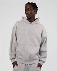 MVP Oversized Hoodie - Lt Grey Marl | Official Brand Store