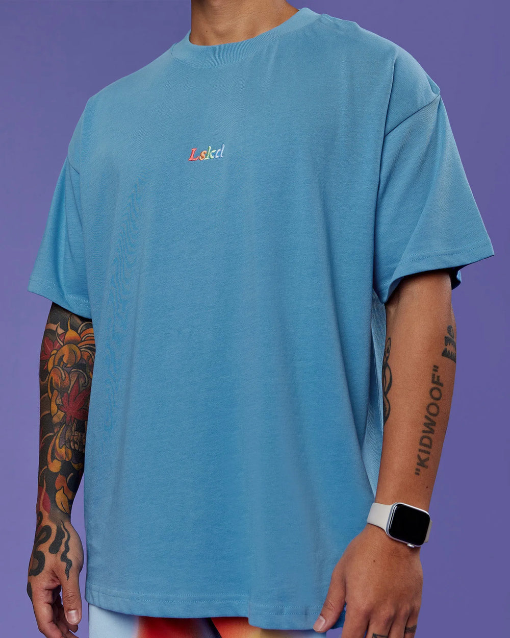 Azure Blue-Rainbow