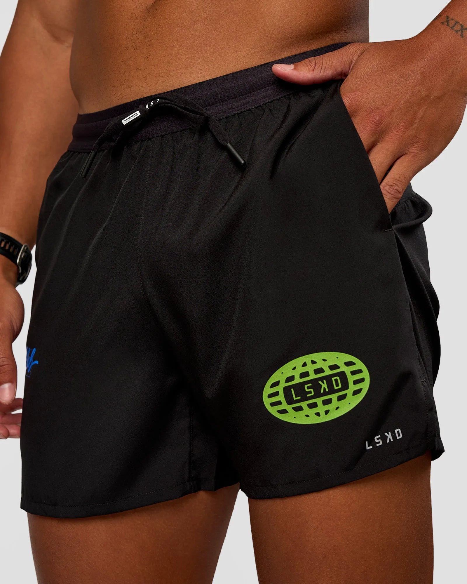 Black-Lime Glo Indigo