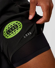Black-Lime Glo Indigo
