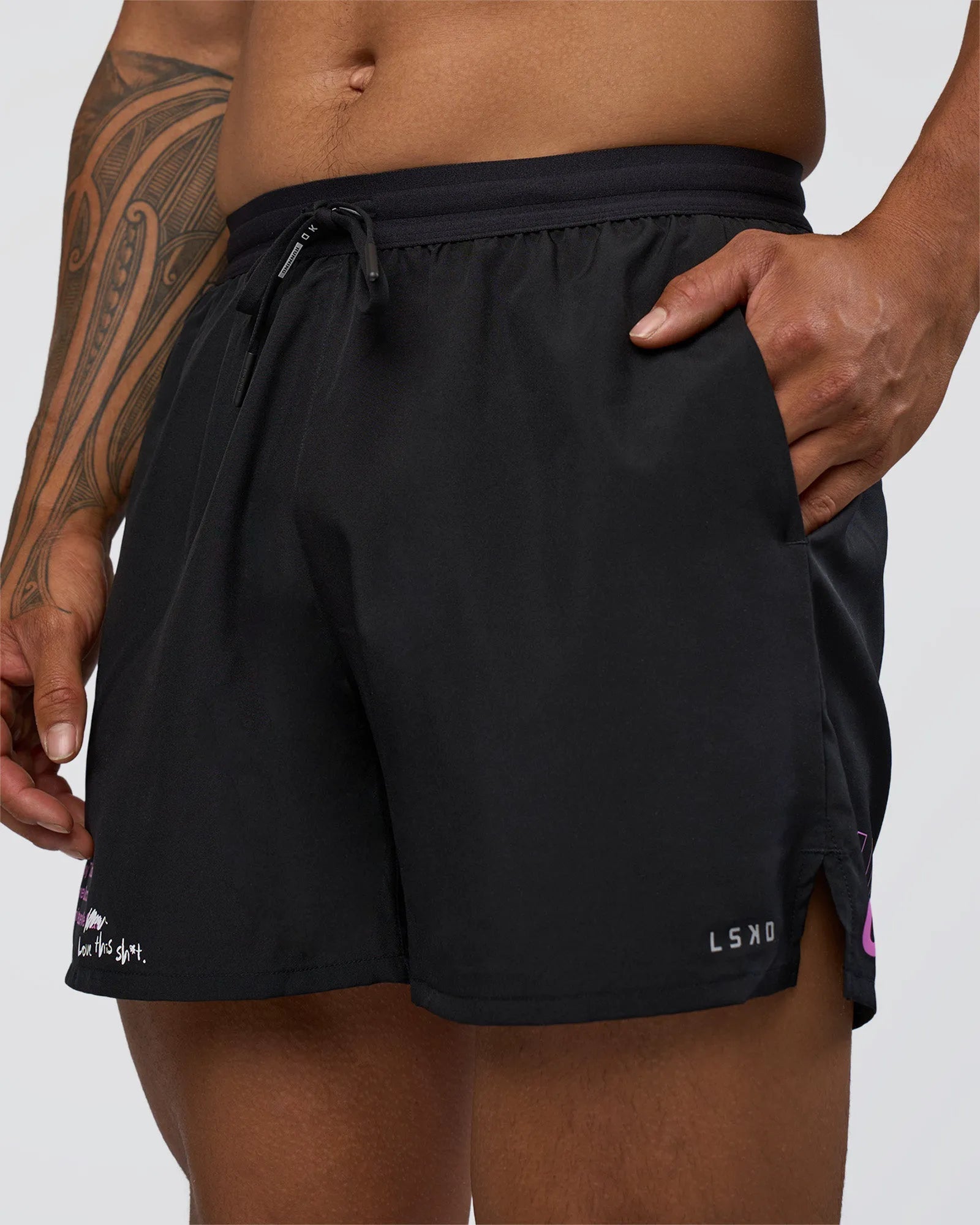 Black-Ultra Fuchsia