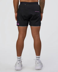 Black-Ultra Fuchsia