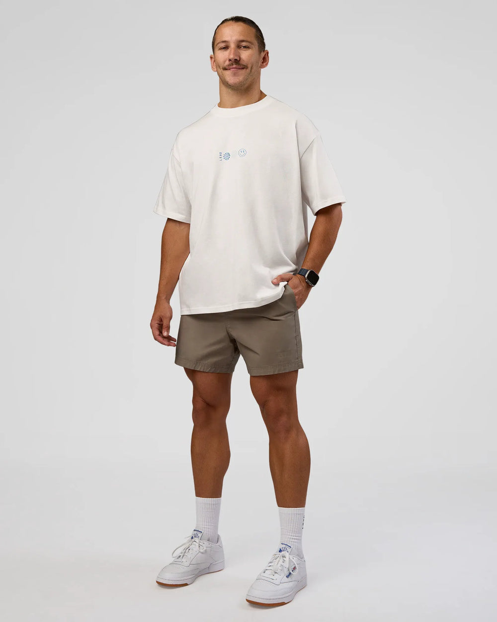Off White-Electric Indigo