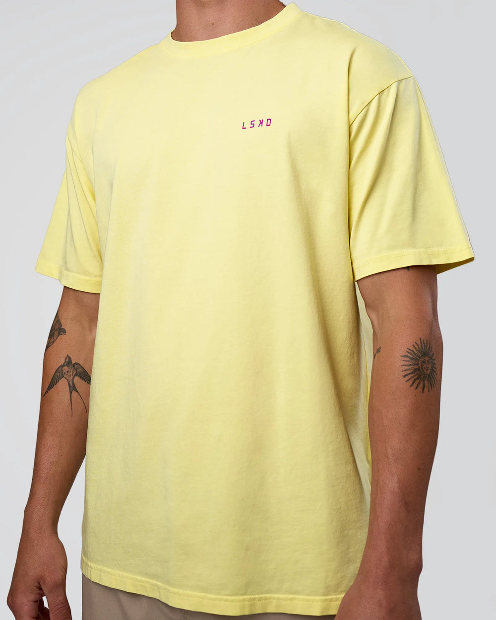 Yellow Fizz Washed-Ultra Fuchsia